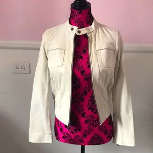 Nwt XS leather moto jacket